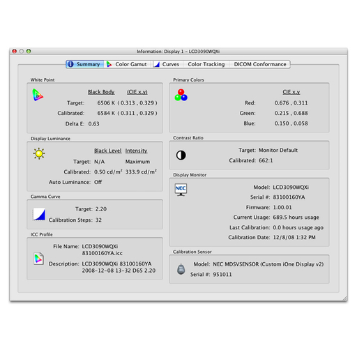 SpectraView II USB License