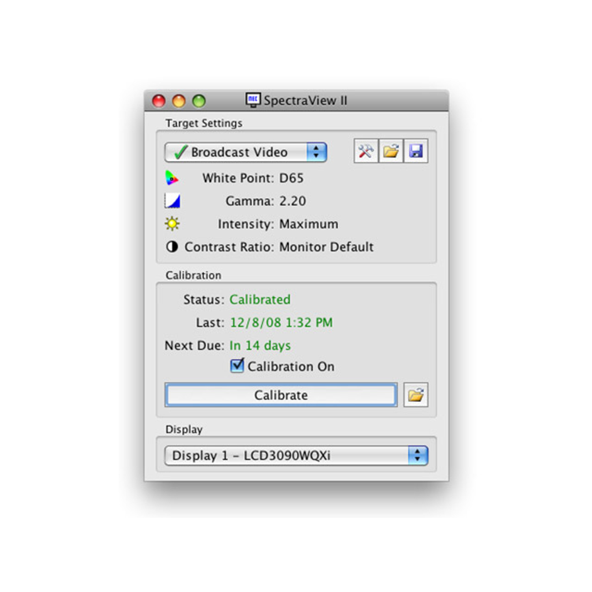 SpectraView II USB License