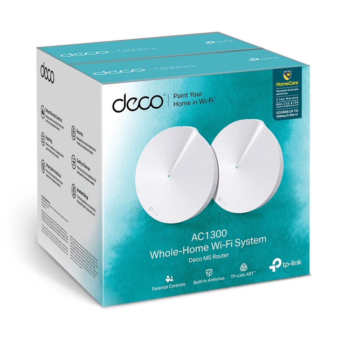 TP LINK AC1300 DECO HOME WIFI TWIN PACK