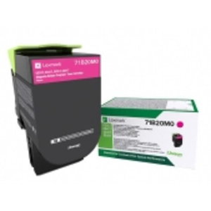 Lexmark, 71B20M0 Magenta Toner