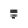 W-HDMI Wall Plate Insert - Black