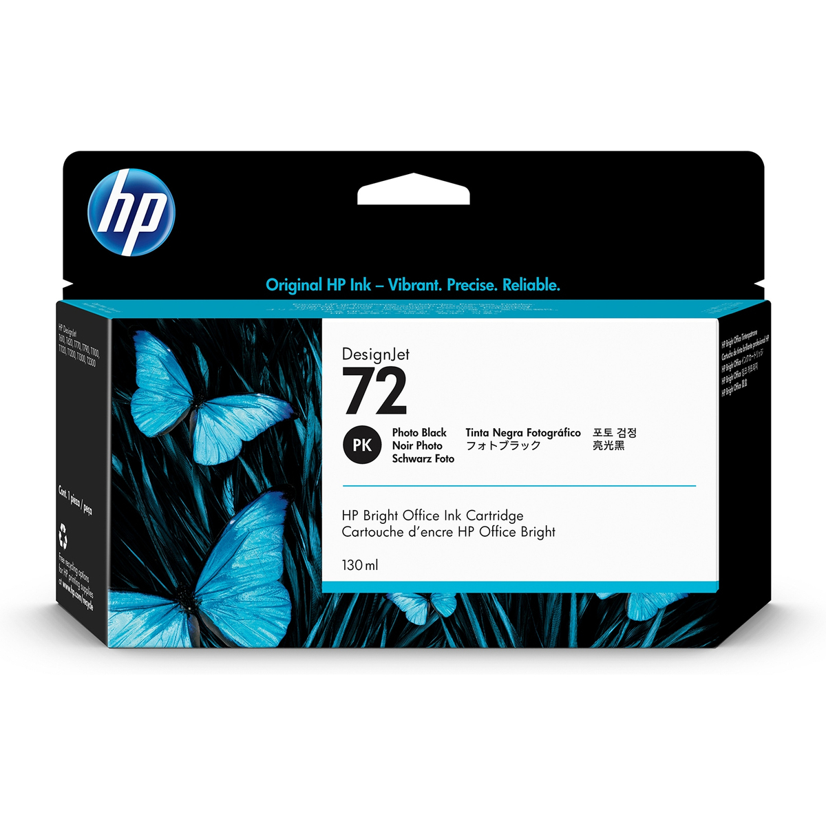 HP No.72 130Ml Photo Black Ink