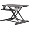 Corner Sit Stand Desk Converter 35x21in