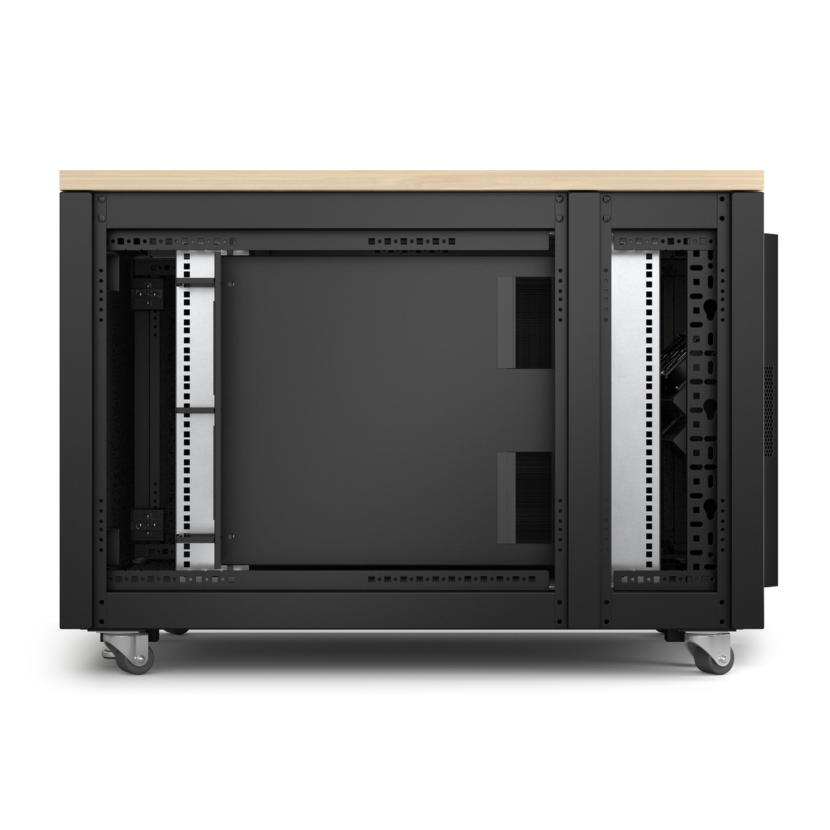NetShelter Soundproof Rack 12U Maple
