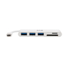 3-PORT USB-C TO USB-A HUB SD/MCC READER
