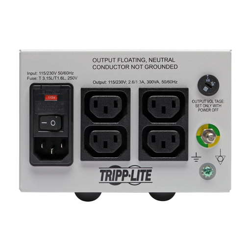 Isolator Medical 115/230V 300W C14 4 C13