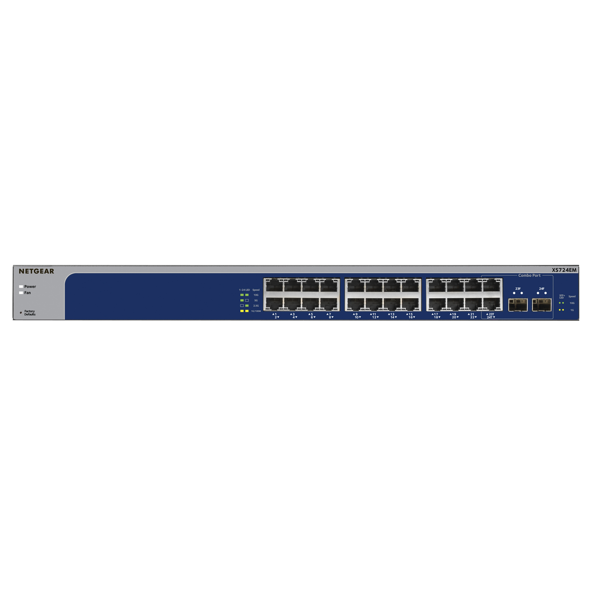 24Pt 10G/Multi-Gig Web Managed Plus