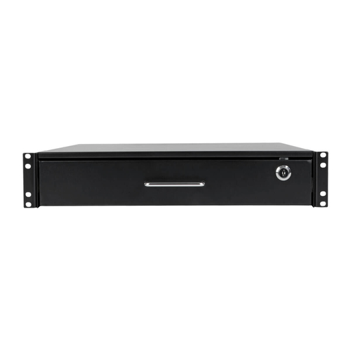 2U Locking Rackmount Storage Drawer