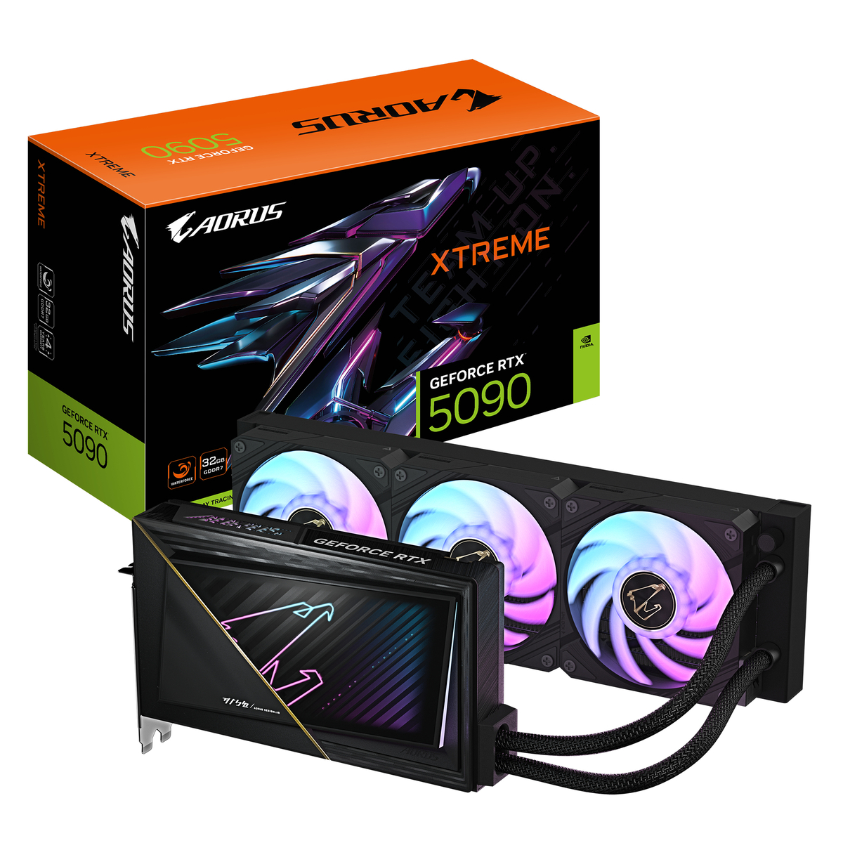 GPU NV 5090 AORUS XTREME WATERFORCE 32G