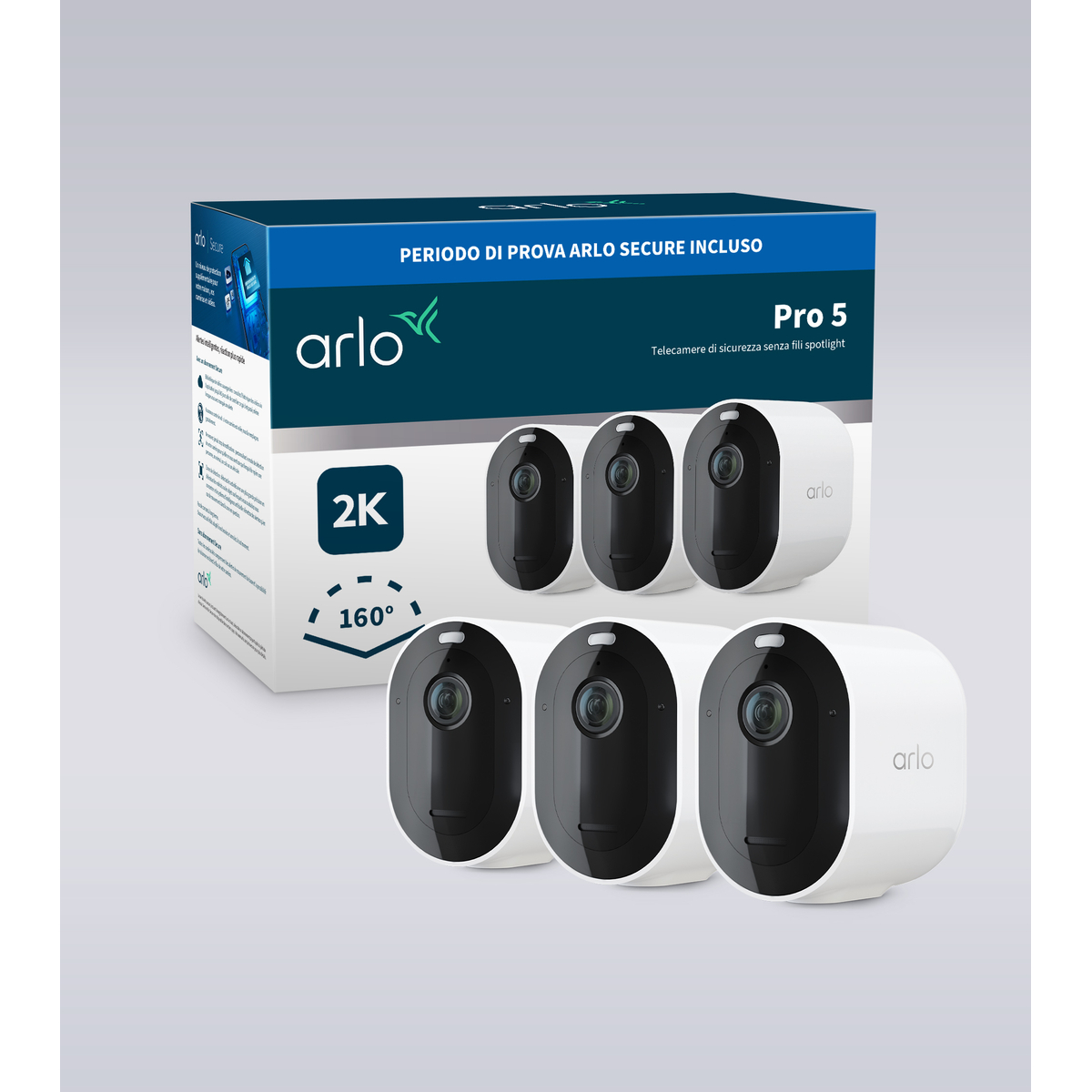 Pro5 3-Cam Kit 1-Month Smart