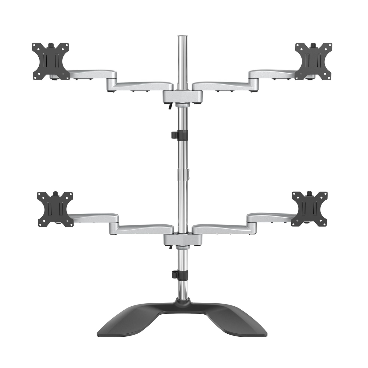 Quad Monitor Stand - Articulating