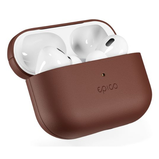 Epico Leather Case Airpods Pro 2 - brown