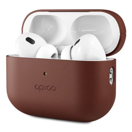 Epico Leather Case Airpods Pro 2 - brown