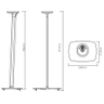 ERA100 Floor Stand EU Black Pair