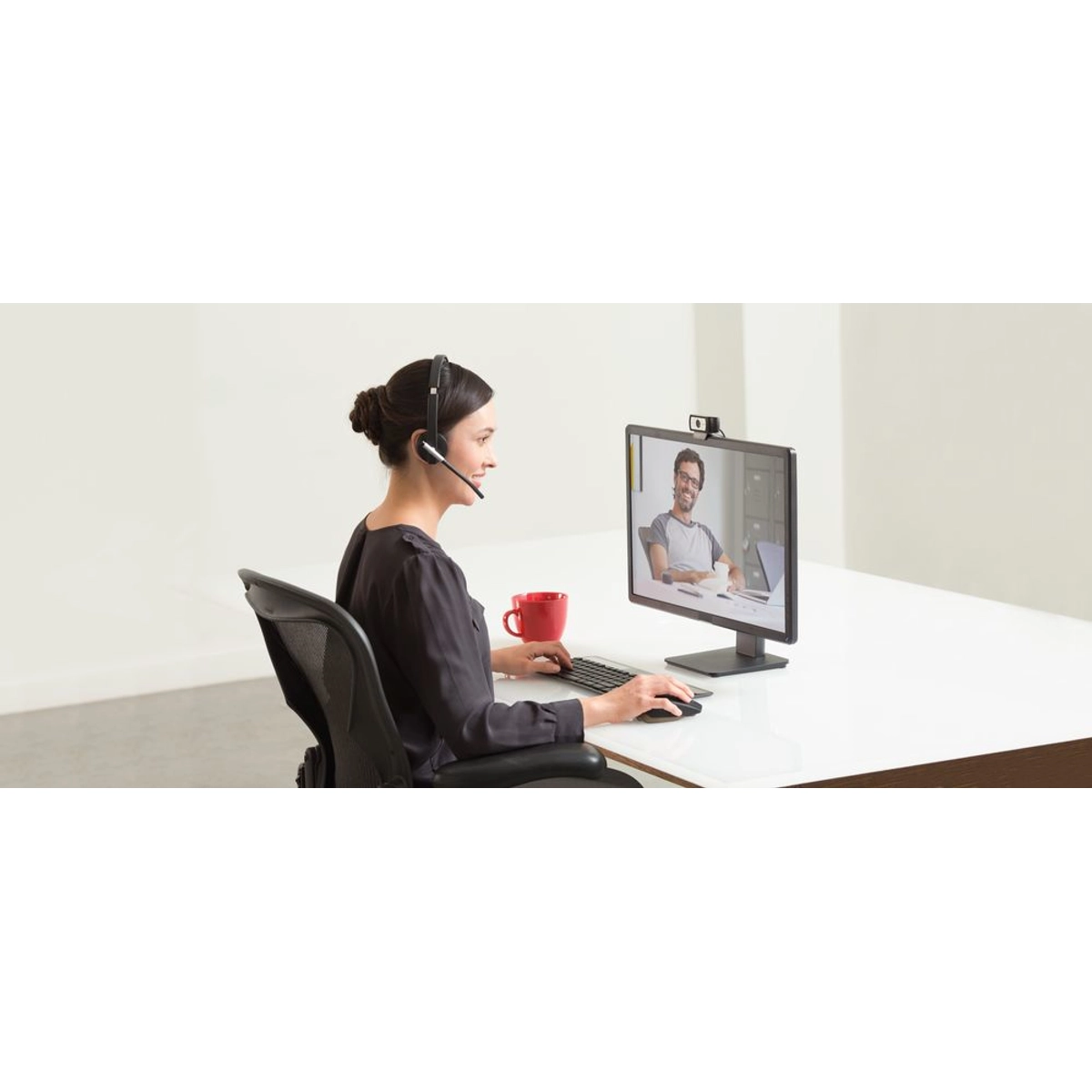 Wireless Headset Mono H820e - USB