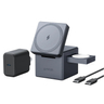 3-in-1 Cube With MagSafe- Europe Gray