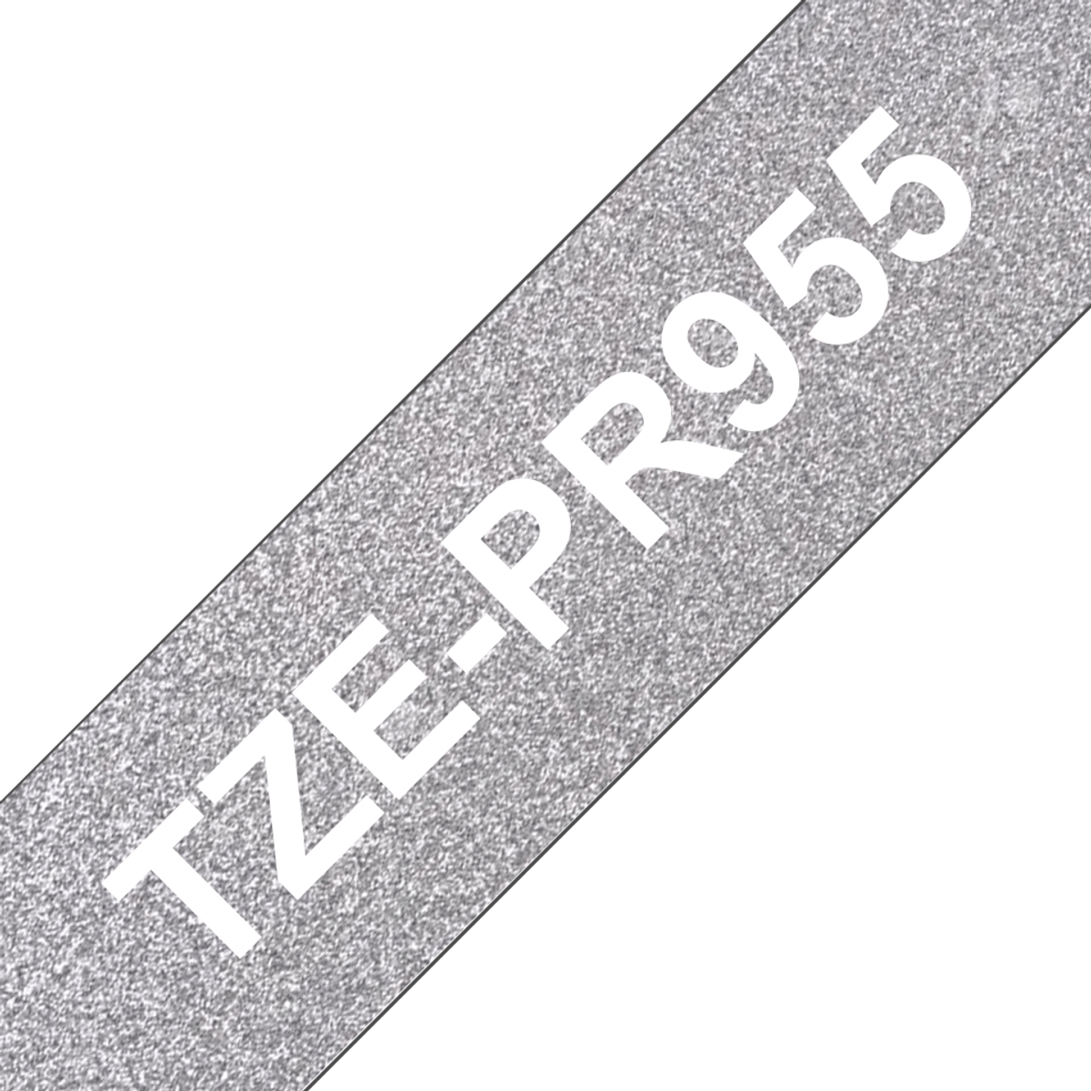 TZEPR955 24mm Black On Silver Label Tape