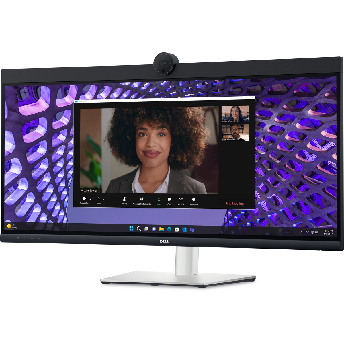 34 Curved Video Conferencing Monitor