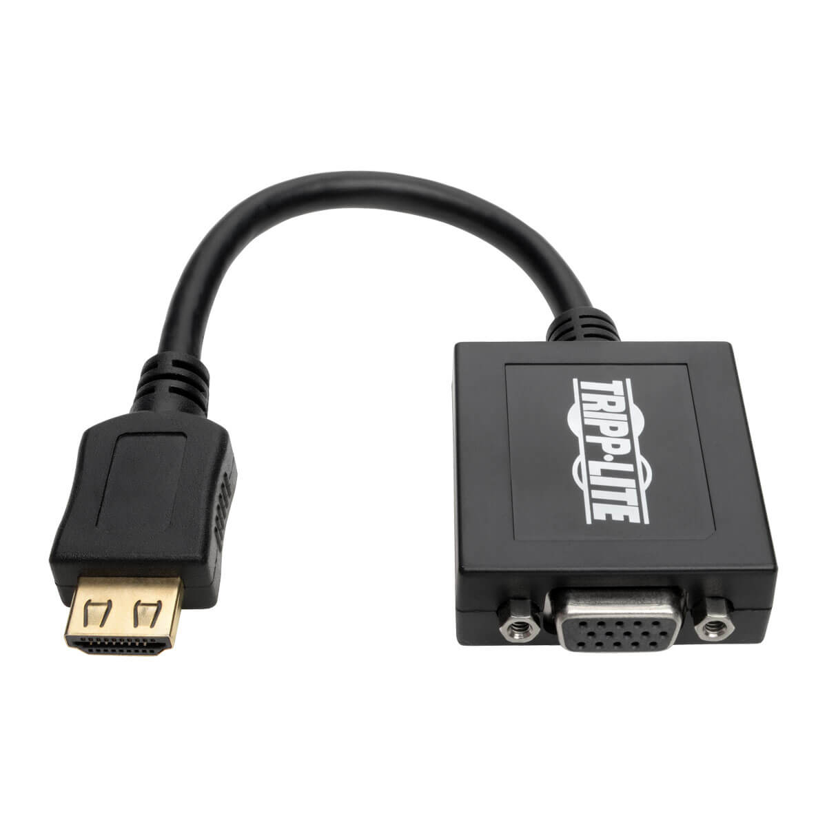 HDMI to VGA + Audio Adapter - 6 in.