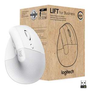 Logitech, Lift For Business - Off-White