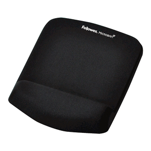 Fellowes, Plushtouch Mousepad Wrist Support Black