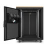 NetShelter Soundproof  Rack 17U Maple