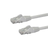 10m White Snagless UTP Cat6 Patch Cable