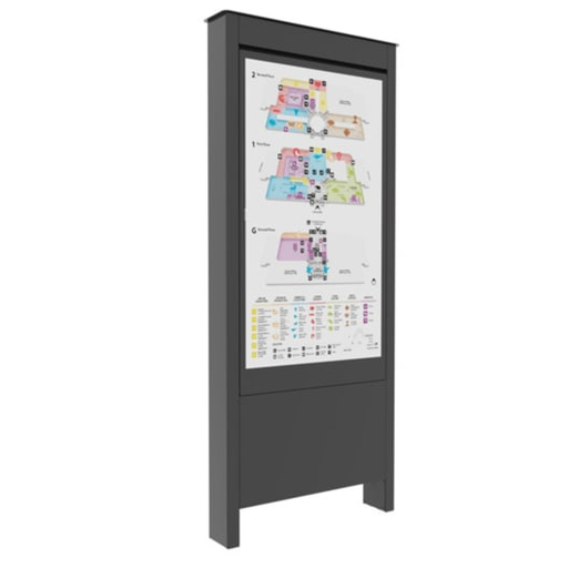 Outdoor Portrait Kiosk For LG 55xe4 BLA