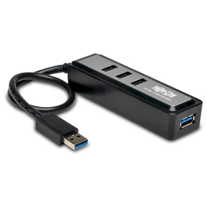 Tripp Lite, USB 3.0 Portable SuperSpeed Hub - 4 Port