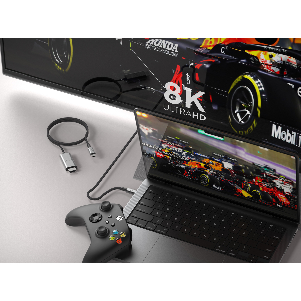 LINQ 8K/60Hz PRO Cable USB-C HDMI -2m