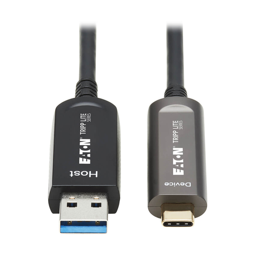 USB-A To USB-C AOC Cable (M/M) BLK 10 m