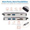 USB C Docking Station USB HDMI Mem Gbe