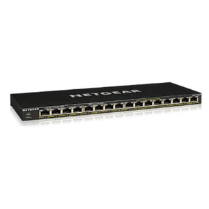 Netgear, 16PT GE Unmanaged Switch W/POE/POE+