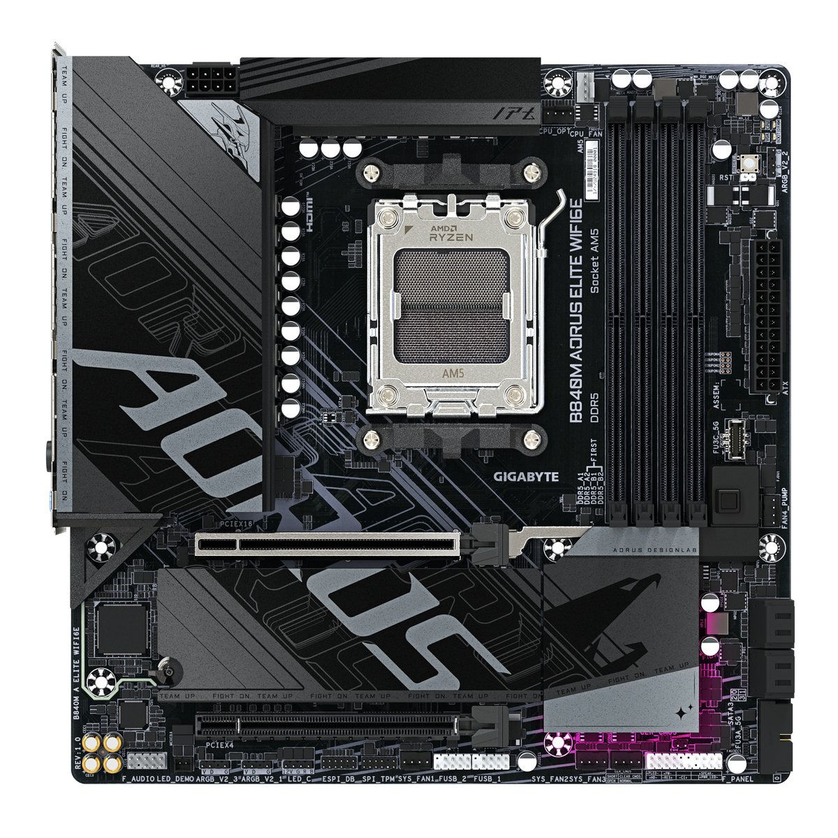 MB AMD AM5 B840M AORUS ELITE WIFI6E MATX