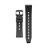 Matte Black Fluroelastomer Strap 22mm