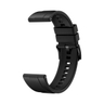 Matte Black Fluroelastomer Strap 22mm