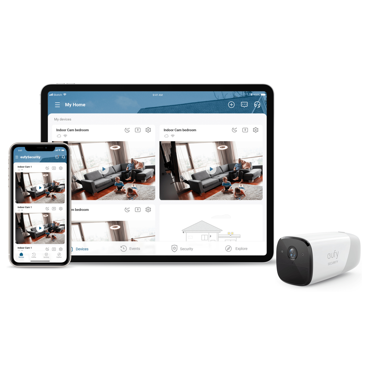 EufyCam 2 Pro - 2 Cam Kit + HomeBase 2