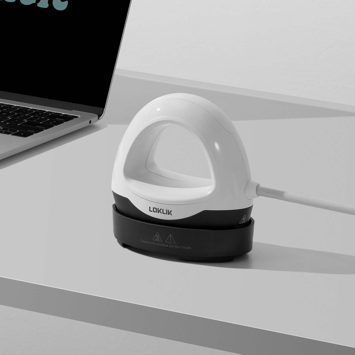 LOKLIK MINI HEAT PRESS-WHITE