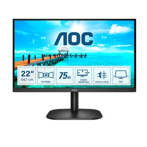 AOC, 22B2H 21.5" FHD HDMI VGA