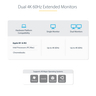 USB-C KVM Docking Station Dual 4K 60Hz