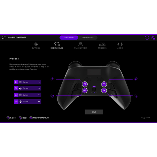Victrix Pro BFG Wireless Controller PS5