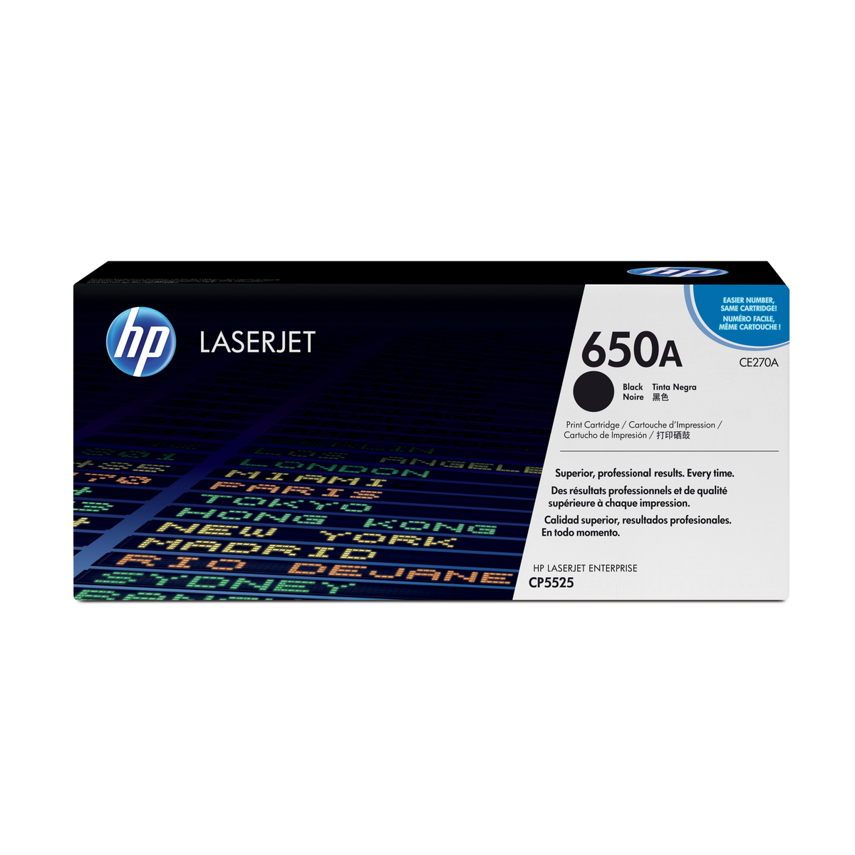 Hp Black Toner Lj 5525