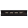 7 Port Black USB 2.0 Hub