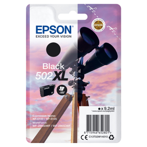 Epson, 502XL  Black  Ink Cartridge 9ml