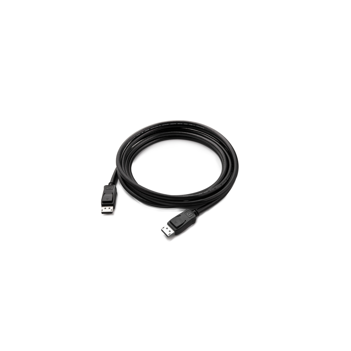 DisplayPort 1.4 cable with Latches 3ft