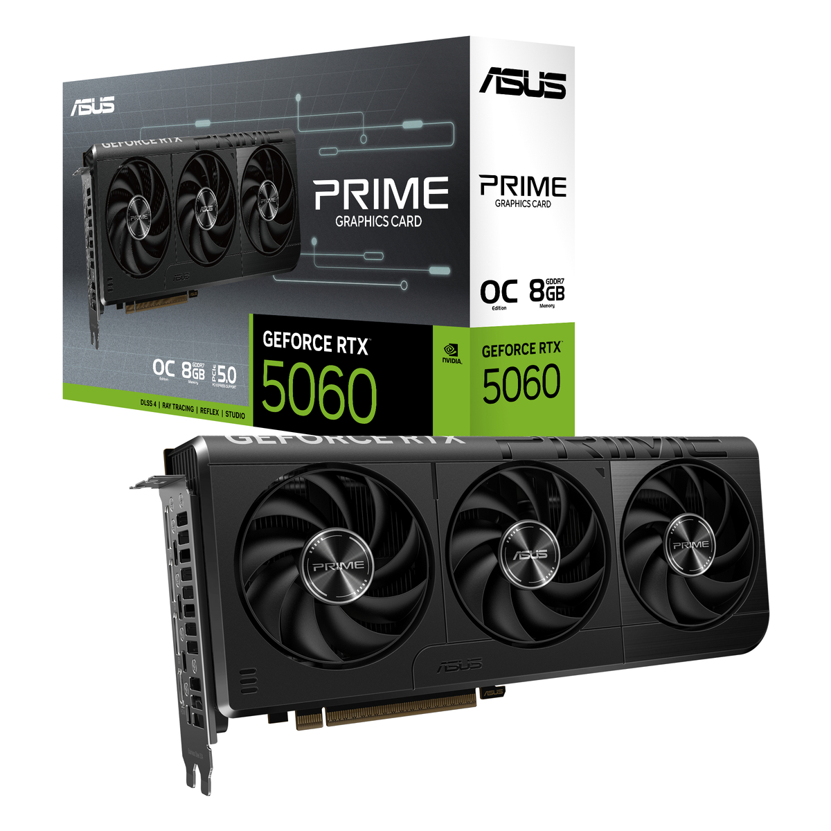 GPU NV 5060 PRIME OC 8G Fan