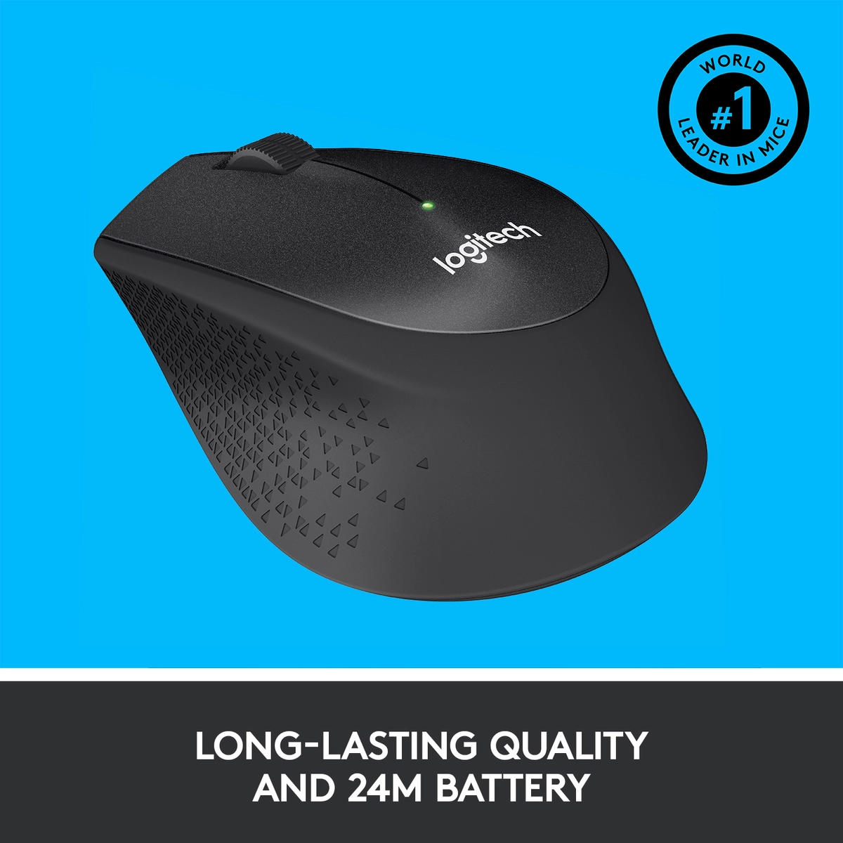 M330 SILENT PLUS - BLACK - 2.4GHZ - EMEA