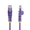 15m Purple Slim CAT6 Ethernet Cable