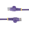 15m Purple Slim CAT6 Ethernet Cable