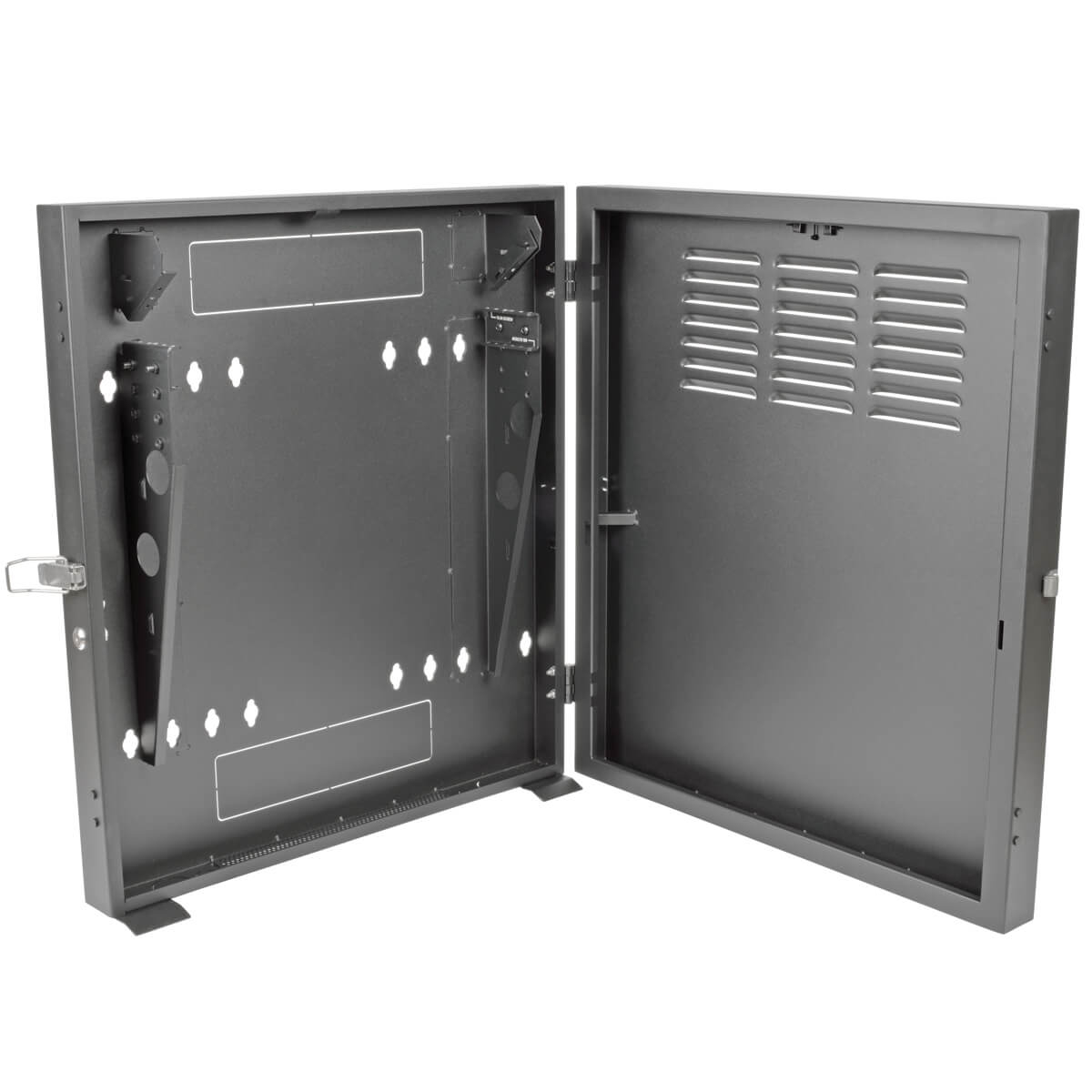 2U Wall Mount Low Profile Secure Rack